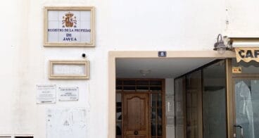 Portal del registro de la Propiedad número 2 de Jávea