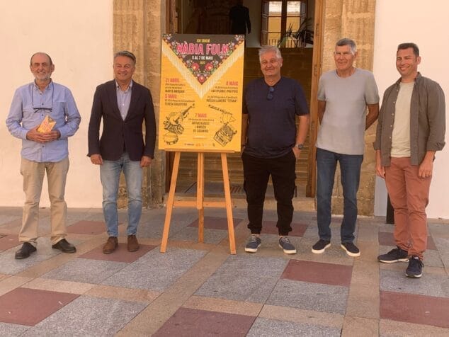 Imagen: Presentación del Xàbia Folk 2023