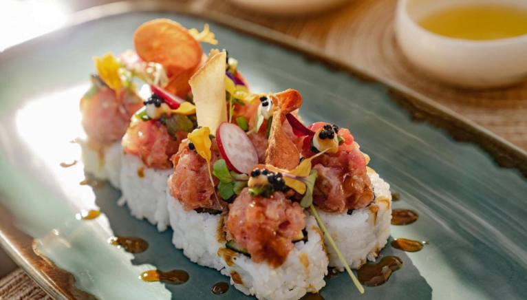 Sushi feito com ingredientes da mais alta qualidade