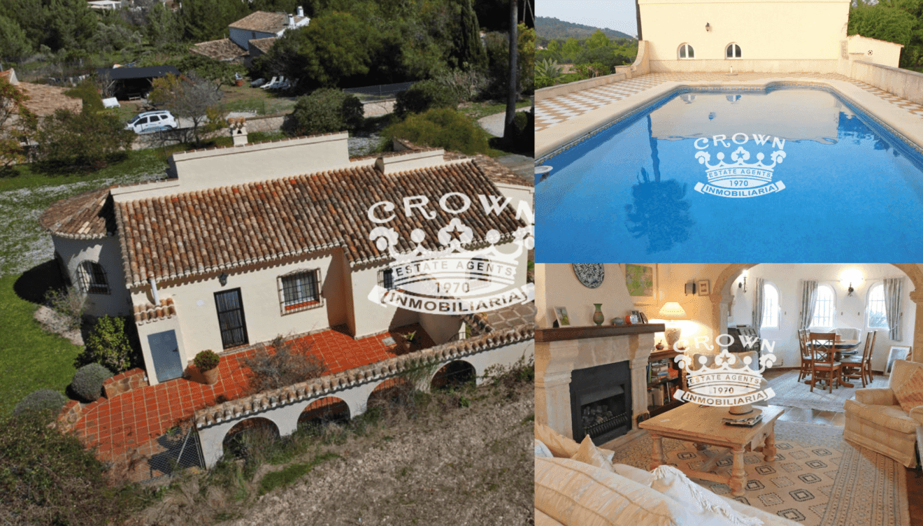 Villa situada entre Benitachell y Jávea