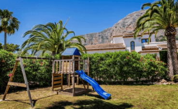 Zona infantil de la villa