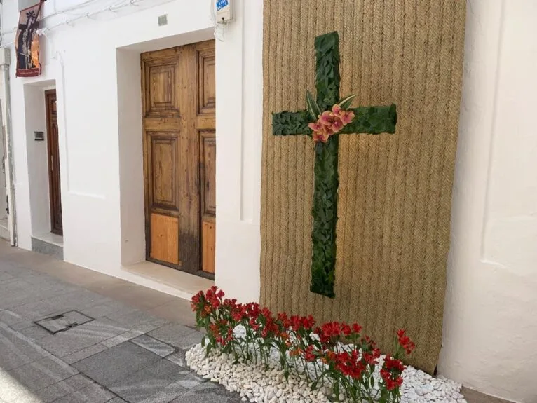 Cruz del carrer d'Avall del mayoral Juan Pedro Cholbi