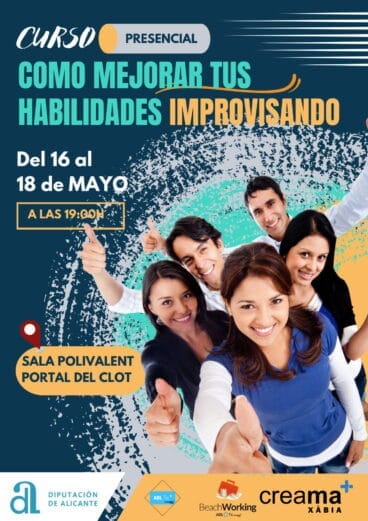 Cartel curso ADL Tecnológico Xàbia