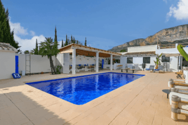 El exterior de la vivienda te cautivará