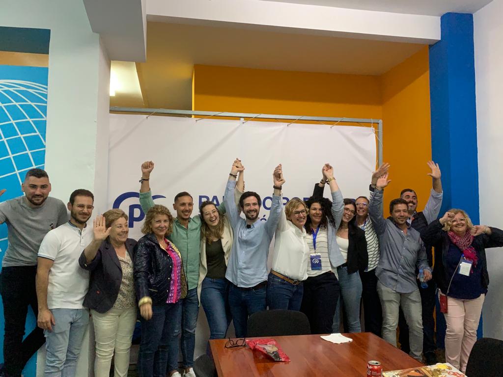 El PP Xàbia celebra el histórico resultado de las elecciones municipales de 2023