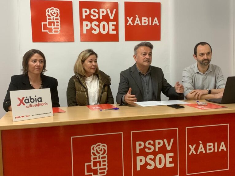 Il PSOE Xàbia presenta il suo programma elettorale