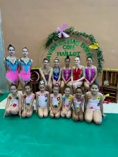 Gimnastas del Club Gimnàstica Xàbia