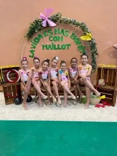 Gimnastas del Club Gimnàstica Xàbia