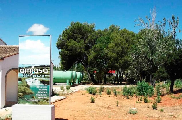 Imagen: Instalaciones de AMJASA en Xàbia