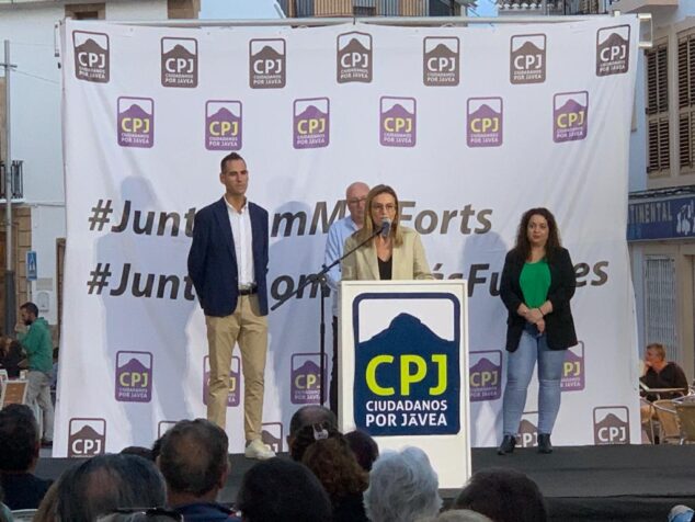 Imagen: Mavi Pérez, candidata a la alcaldía de Xàbia por CpJ