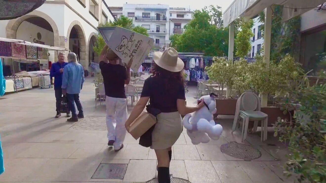 Campaña 'No es el lloc' sobre el cuidado de mascotas en Xàbia