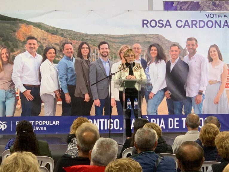 Rosa Cardona, candidata a la alcaldía de Xàbia por el PP