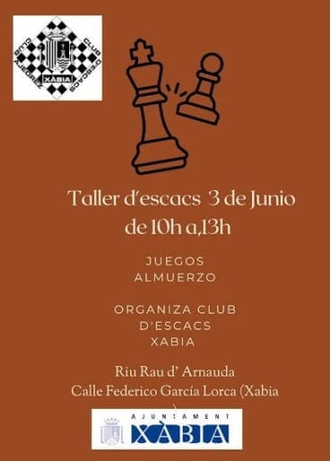 taller ajedrez xàbia