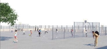 Zona deportiva proyectada en Jávea Park