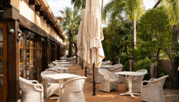 Ambiente acogedor en este restaurante de Jávea