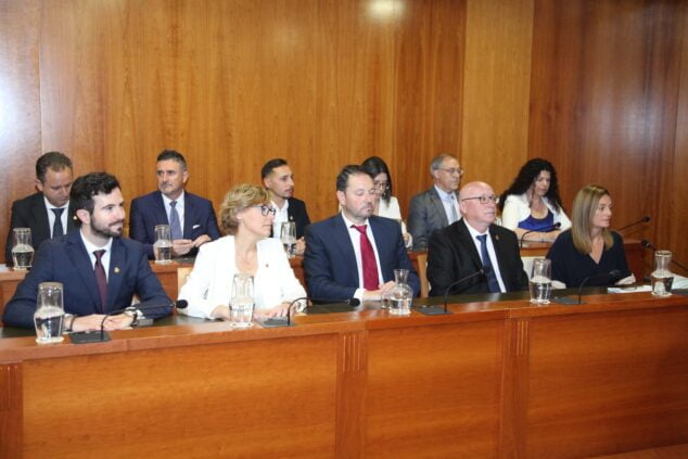 Imagen: Banco del nuevo equipo de gobierno de Xàbia