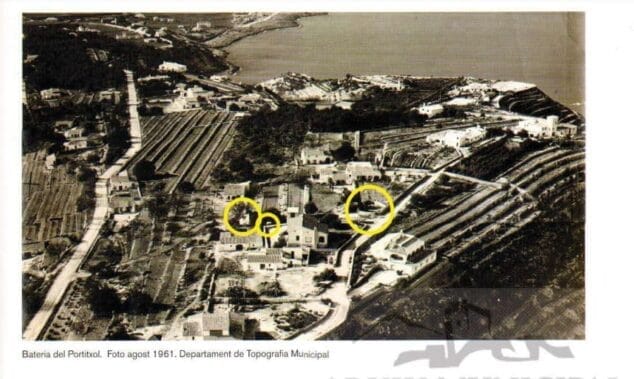 Imagen: Batería del Portitxol | Foto Departamento de tipología municipal