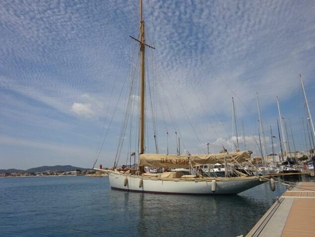 Imagen: Encuentro de embarcaciones clásicas en el CN Jávea