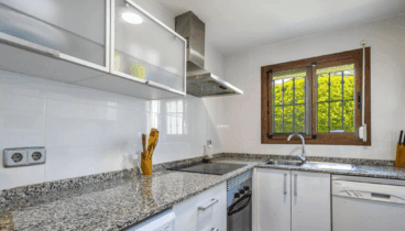 Cocina reformada recientemente