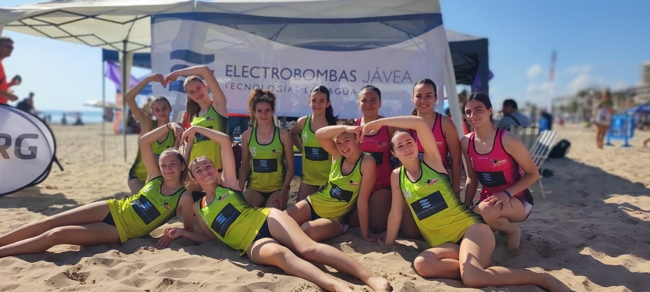 Equipo femenino de Handbol Xàbia