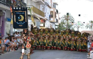 Filà Almoriscos en el desfile de 2019
