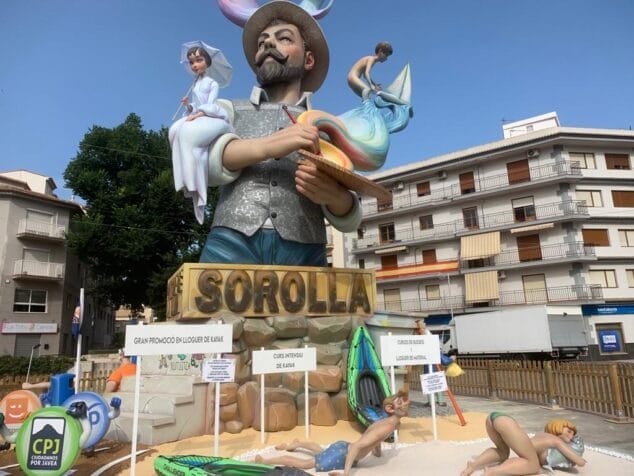 Imagen: Foguera Central de Xàbia 2023