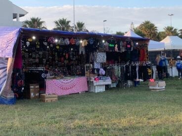 Espacio market en el Montgorock Xàbia Festival
