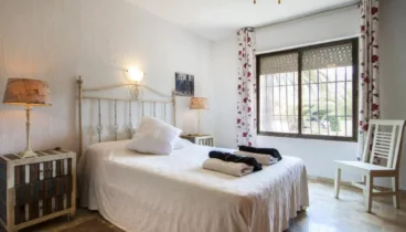 La villa dispone de 3 dormitorios en su totalidad