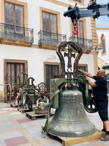 Las campanas de Xàbia. La Bertomeua en primer plano