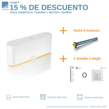 Oferta irresistible de Somfy hasta el 30 de septiembre