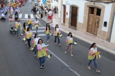 Ofrenda de flores Fogueres Xàbia 2023 (4)