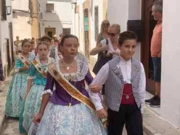 Pasacalle de raïm i bacores