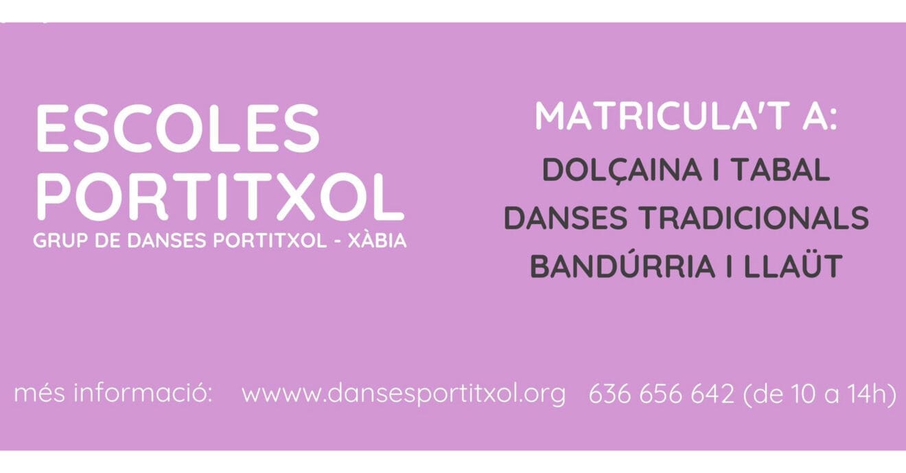 Prematrícula escoles Portitxol