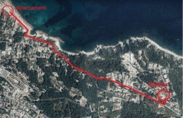 Ruta a pie a la batería antiaérea del Portitxol