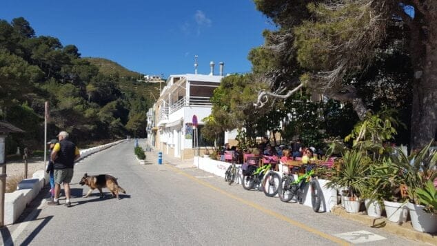 Imagen: Semipeatonalización de la Avenida Tío Català