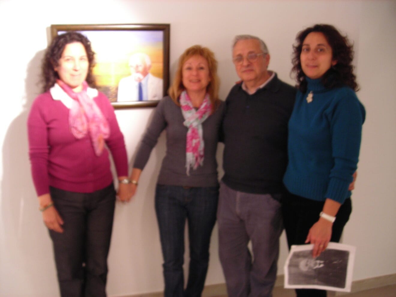 Toñi Soler con Juan Codina, Tamar Parada y Emy Rodríguez