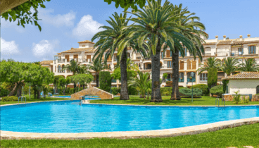 Una piscina espectacular