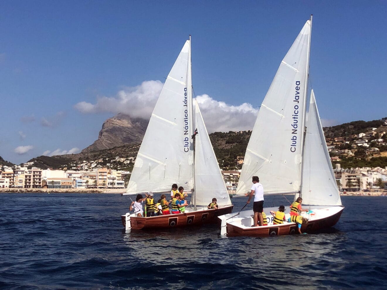Veleros del Club Náutico Jávea