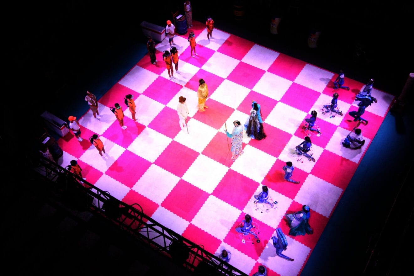 Representación de (A)MAR. 25ª Ajedrez Viviente Xàbia 2023