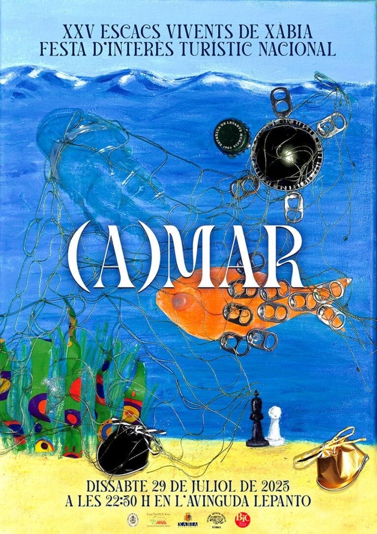 Cartel Ajedrez Viviente 2023