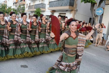 Filà Bandoleres en el desfile Moros i Cristians Xàbia 2026