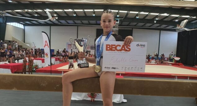 Imagen: Estrella Gámez, proclamada Campeona de España en Gimnasia Artística