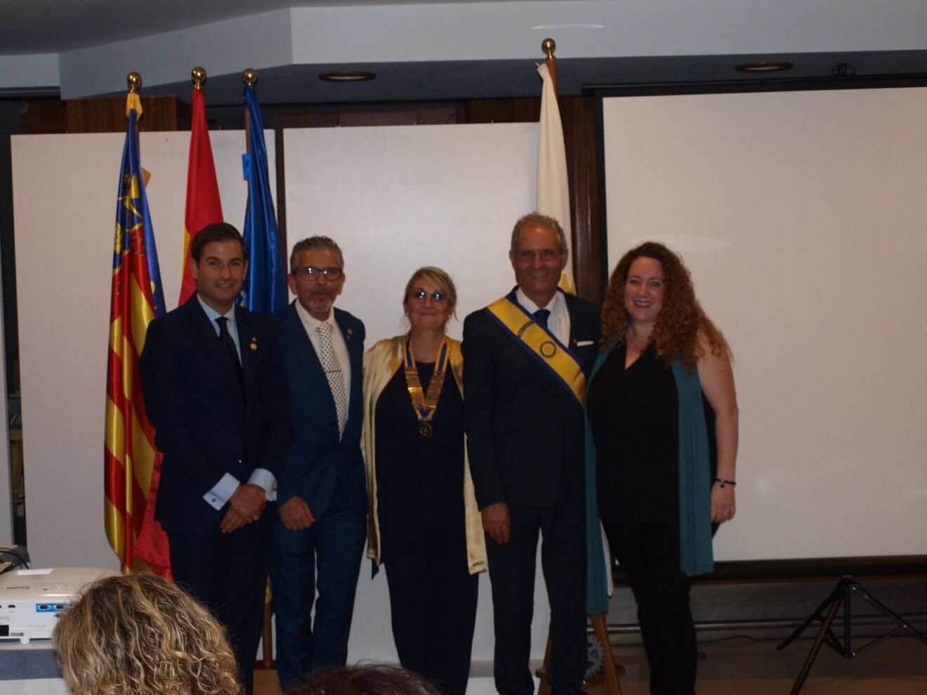 Nuevo equipo del Rotary Club Jávea