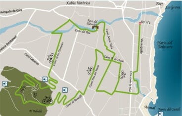 Ruta en bici Rebaldí