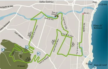 Ruta en bici Rebaldí