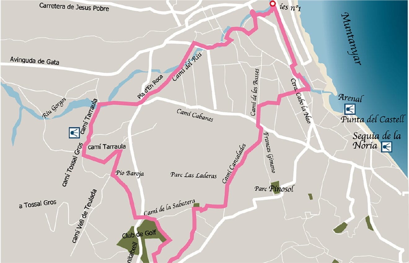 Ruta en bici Tarraula