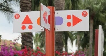 Señalización rutas en bici Xàbia | Foto Ajuntament de Xàbia