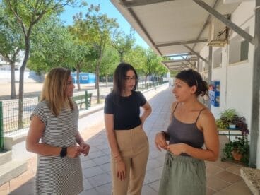 Visita de las concejalas a la Escoleta d’Estiu