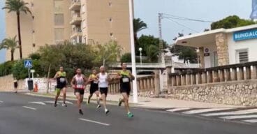 Atletas en la Carrera la Bufa