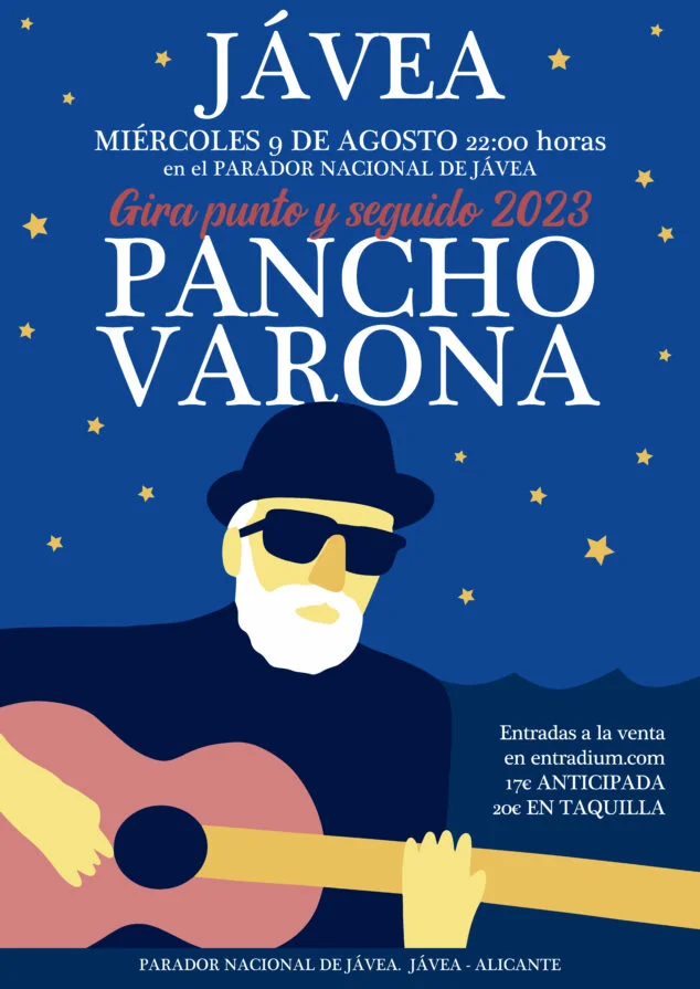 Imagen: Cartel concierto Pancho Varona